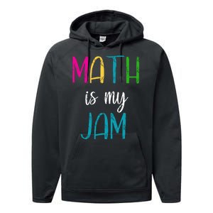 Math Is My Jam Performance Fleece Hoodie