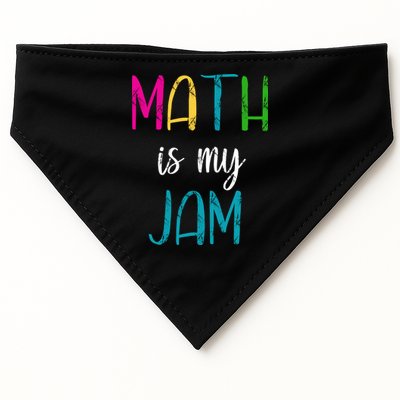 Math Is My Jam USA-Made Doggie Bandana