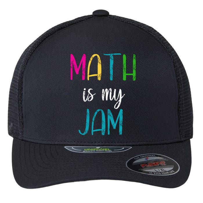 Math Is My Jam Flexfit Unipanel Trucker Cap