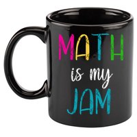 Math Is My Jam 11oz C Handle Ceramic Mug
