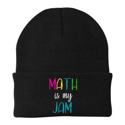 Math Is My Jam Knit Cap Winter Beanie