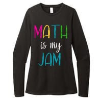 Math Is My Jam Womens CVC Long Sleeve Shirt