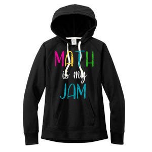 Math Is My Jam Women's Fleece Hoodie