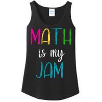 Math Is My Jam Ladies Essential Tank