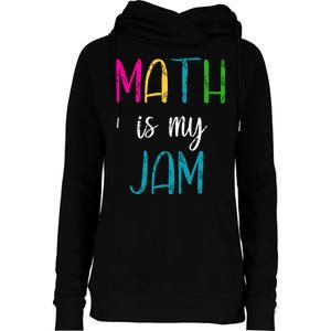 Math Is My Jam Womens Funnel Neck Pullover Hood