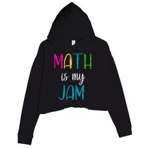 Math Is My Jam Crop Fleece Hoodie