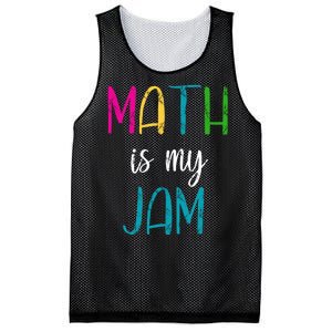 Math Is My Jam Mesh Reversible Basketball Jersey Tank