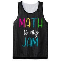 Math Is My Jam Mesh Reversible Basketball Jersey Tank