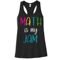 Math Is My Jam Women's Racerback Tank