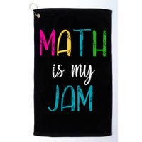 Math Is My Jam Golf Towel