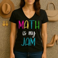 Math Is My Jam Women's V-Neck T-Shirt