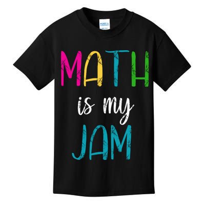 Math Is My Jam Kids T-Shirt