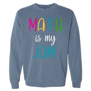 Math Is My Jam Garment-Dyed Sweatshirt