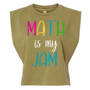 Math Is My Jam Garment-Dyed Women's Muscle Tee