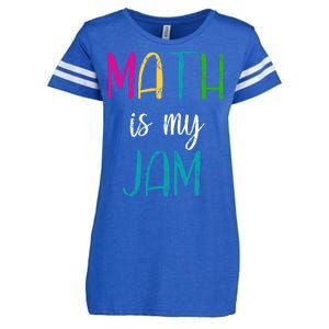 Math Is My Jam Enza Ladies Jersey Football T-Shirt