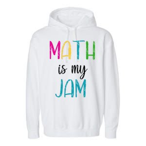 Math Is My Jam Garment-Dyed Fleece Hoodie