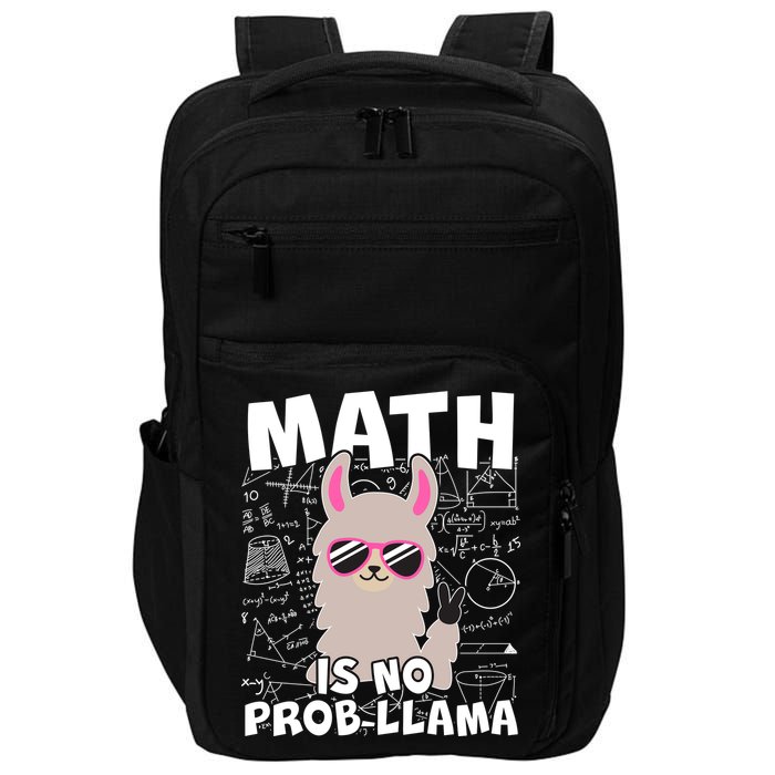 Math Is No Prob-llama Impact Tech Backpack