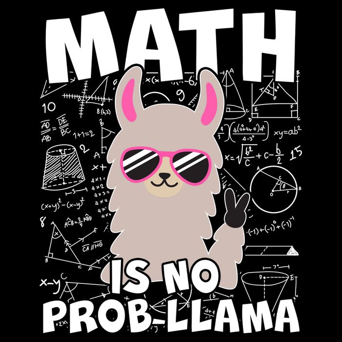 Math Is No Prob-llama Impact Tech Backpack