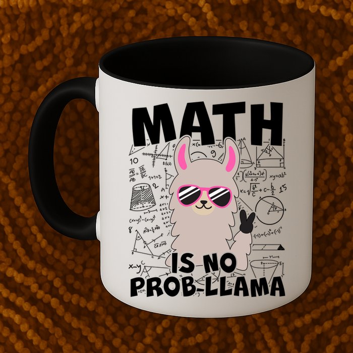 Math Is No Prob-llama Mug