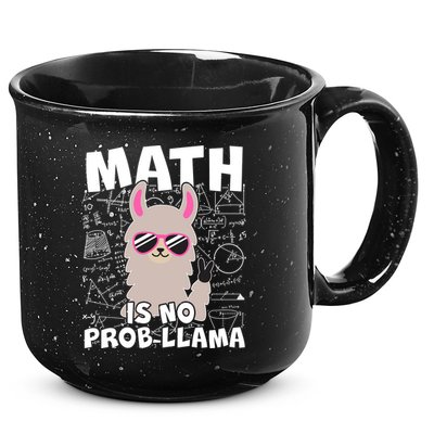 Math Is No Prob-llama 15oz Campfire Ceramic Mug