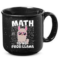 Math Is No Prob-llama 15oz Campfire Ceramic Mug