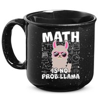 Math Is No Prob-llama 15oz Campfire Ceramic Mug