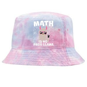 Math Is No Prob-llama Tie-Dyed Bucket Hat