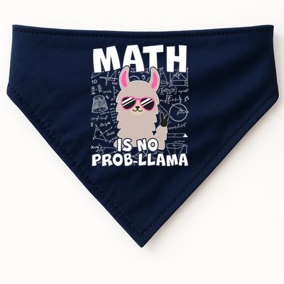 Math Is No Prob-llama USA-Made Doggie Bandana