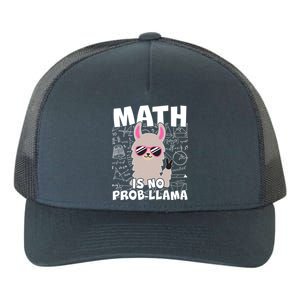 Math Is No Prob-llama Yupoong Adult 5-Panel Trucker Hat