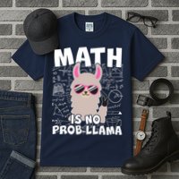 Math Is No Prob-llama Tall T-Shirt