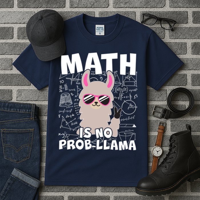 Math Is No Prob-llama Tall T-Shirt
