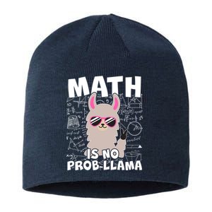 Math Is No Prob-llama Sustainable Beanie