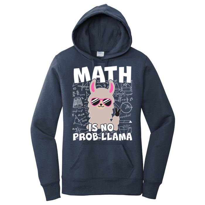 Math Is No Prob-llama Women's Pullover Hoodie