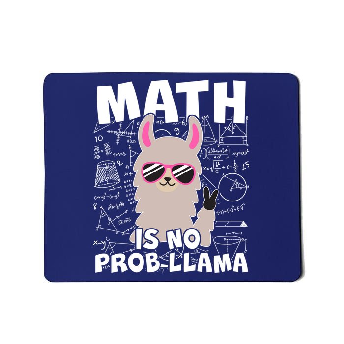 Math Is No Prob-llama Mousepad