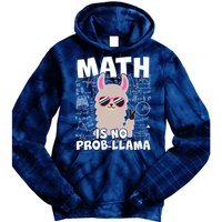 Math Is No Prob-llama Tie Dye Hoodie