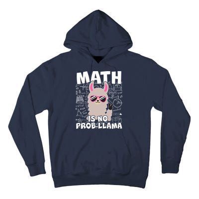 Math Is No Prob-llama Tall Hoodie