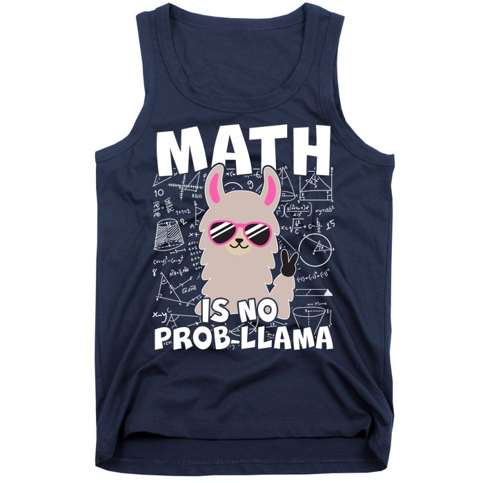 Math Is No Prob-llama Tank Top