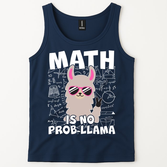 Math Is No Prob-llama Tank Top