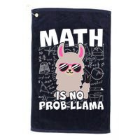 Math Is No Prob-llama Golf Towel