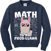 Math Is No Prob-llama Kids Sweatshirt