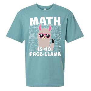 Math Is No Prob-llama Sueded Cloud Jersey T-Shirt