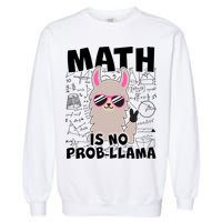 Math Is No Prob-llama Garment-Dyed Sweatshirt