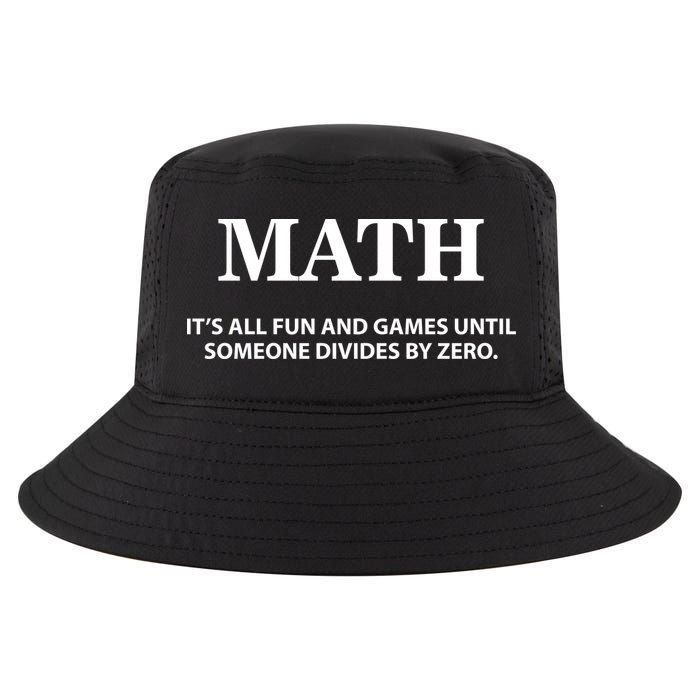 Math It's All Fun And Games Cool Comfort Performance Bucket Hat