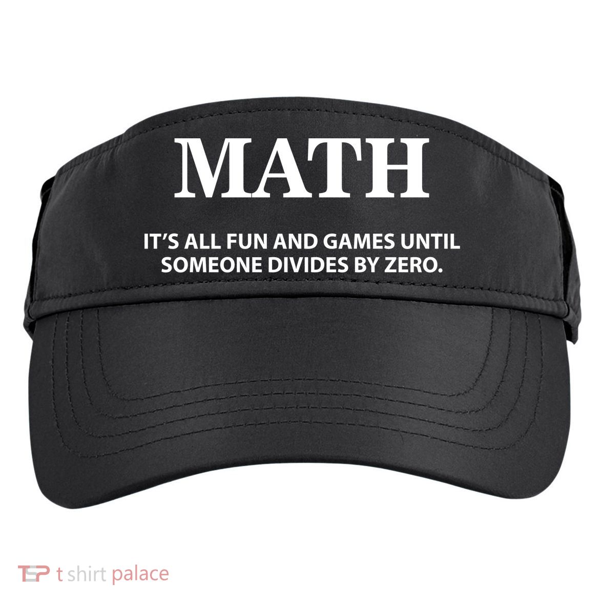 Math It's All Fun And Games Adult Drive Performance Visor