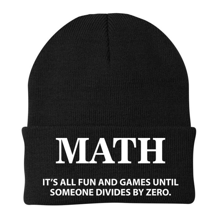 Math It's All Fun And Games Beanie