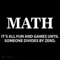 Math It's All Fun And Games Youth Performance Sprint T-Shirt