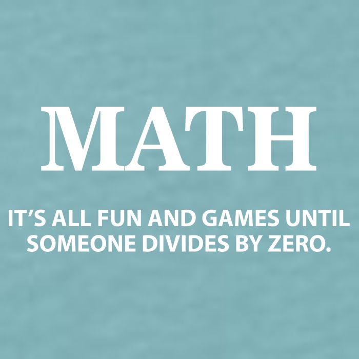 Math It's All Fun And Games Sueded Cloud Jersey T-Shirt