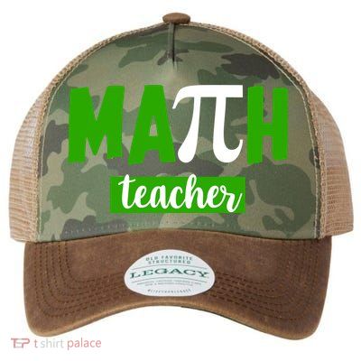 Math Teacher Pi Logo Legacy Tie Dye Trucker Hat