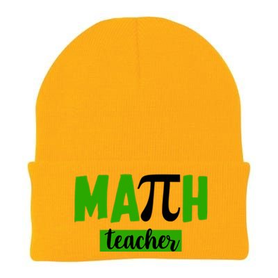 Math Teacher Pi Logo Knit Cap Winter Beanie