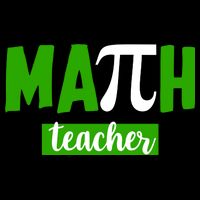 Math Teacher Pi Logo USA-Made Doggie Bandana